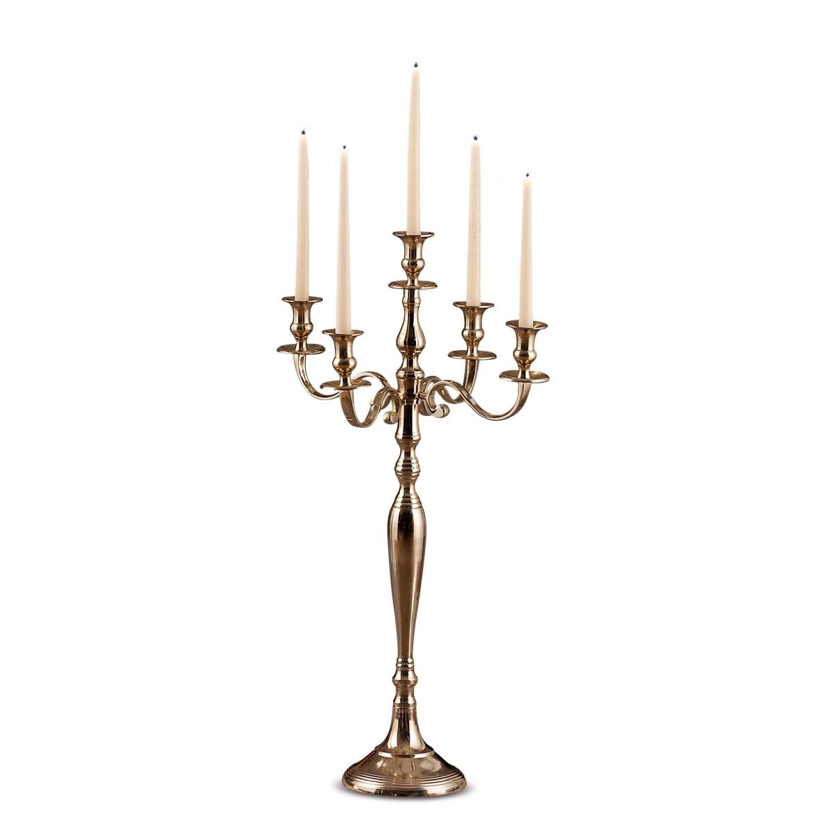 Candeliere in metallo Wilden 5 fiamme d48 x h100 cm