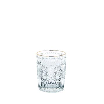 Set 6 bicchieri in vetro Sunflower Gold 31 cl