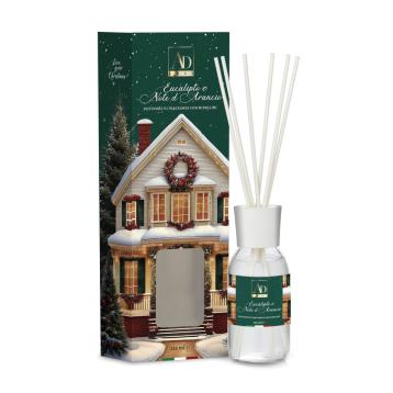 Diffusore di fragranza con midollini Eucalipto e Note d'Arancio 125 ml