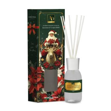 Diffusore di fragranza con midollini Incenso e Legni Dolci 125 ml