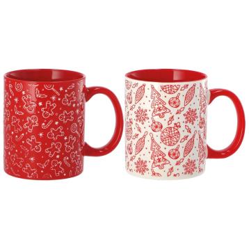 Tazza mug in porcellana New Bone China 340 ml d8 x h9,5 cm
