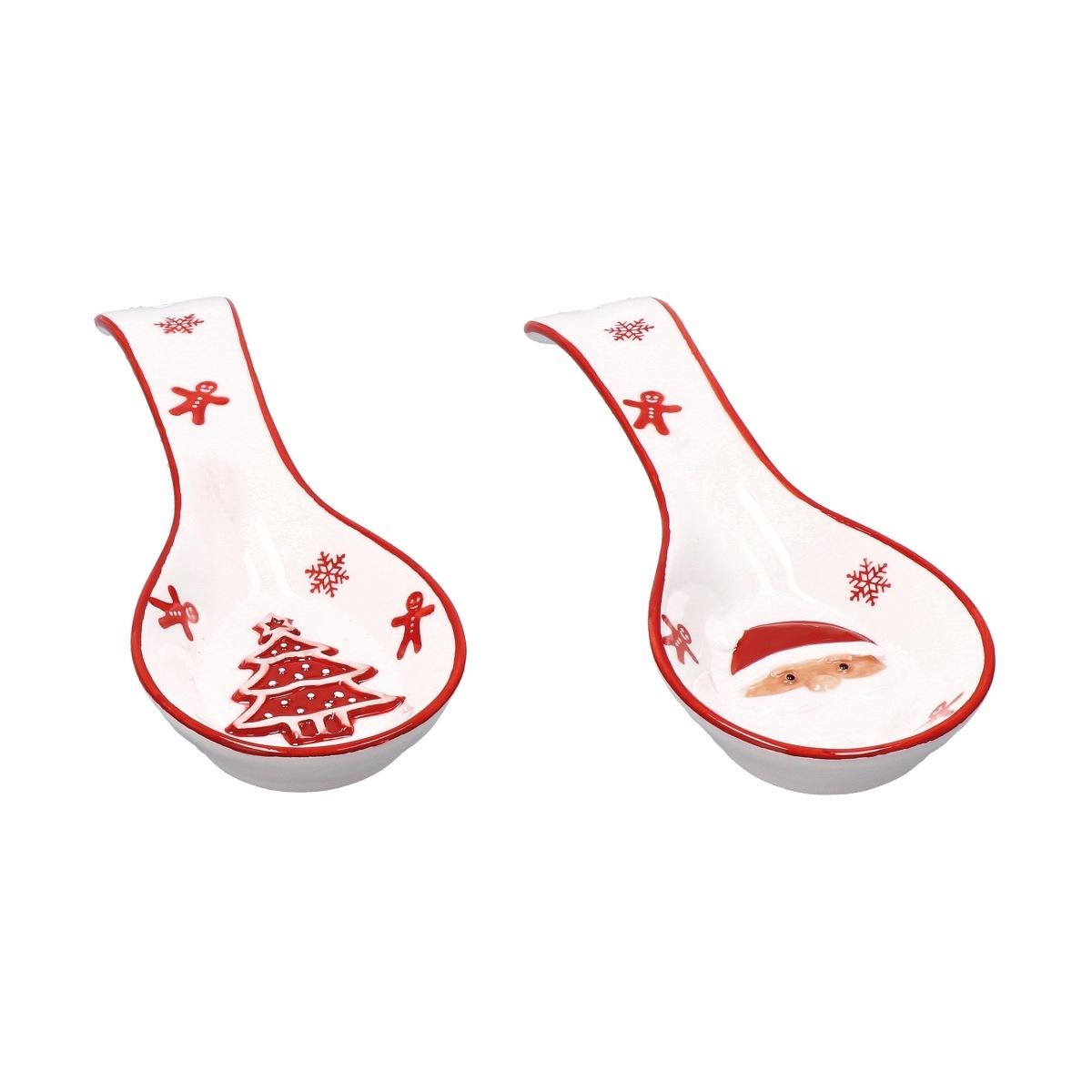 Posa cucchiaio in ceramica 9x24,5x h2,5 cm