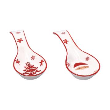 Posa cucchiaio in ceramica 9x24,5x h2,5 cm