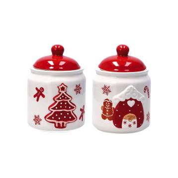 Barattolo in ceramica d11 x h15,5 cm