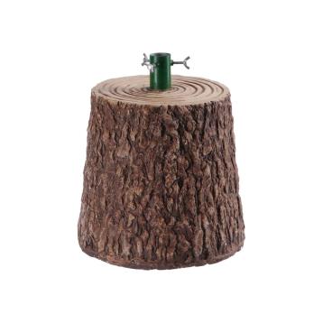 Base per albero di Natale marrone d30 x h32 cm