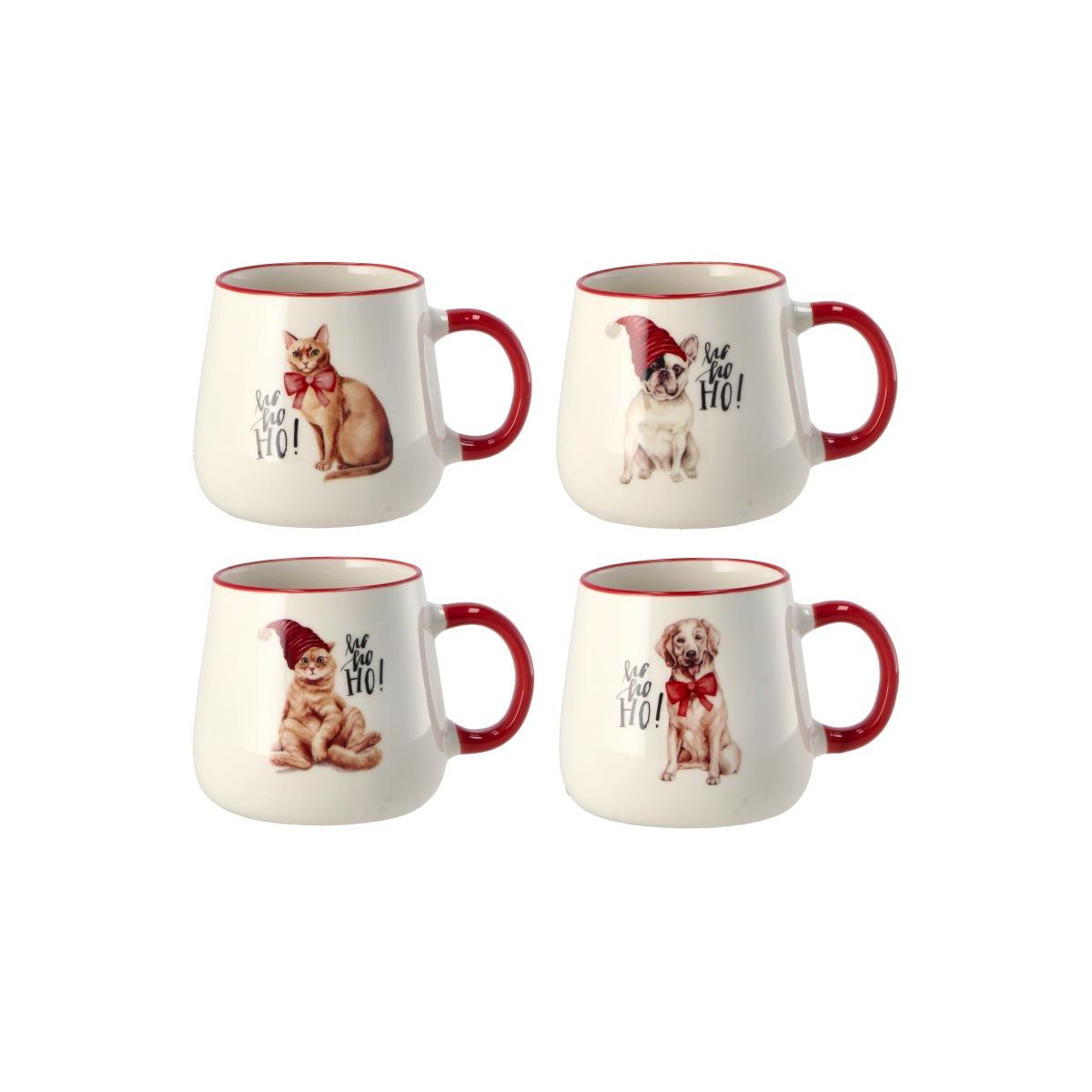 Tazza in porcellana New Bone China 360 ml d9,5 x h8,5 cm