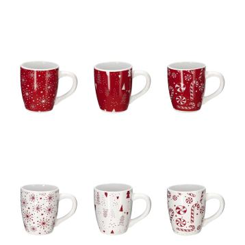 Tazza mug in ceramica natalizia 730 ml d16,5 x h13 cm