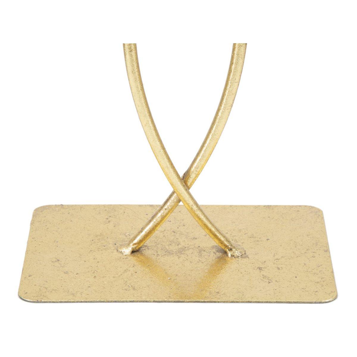 Scultura leaf glam cm 25x8,5x35 min 2