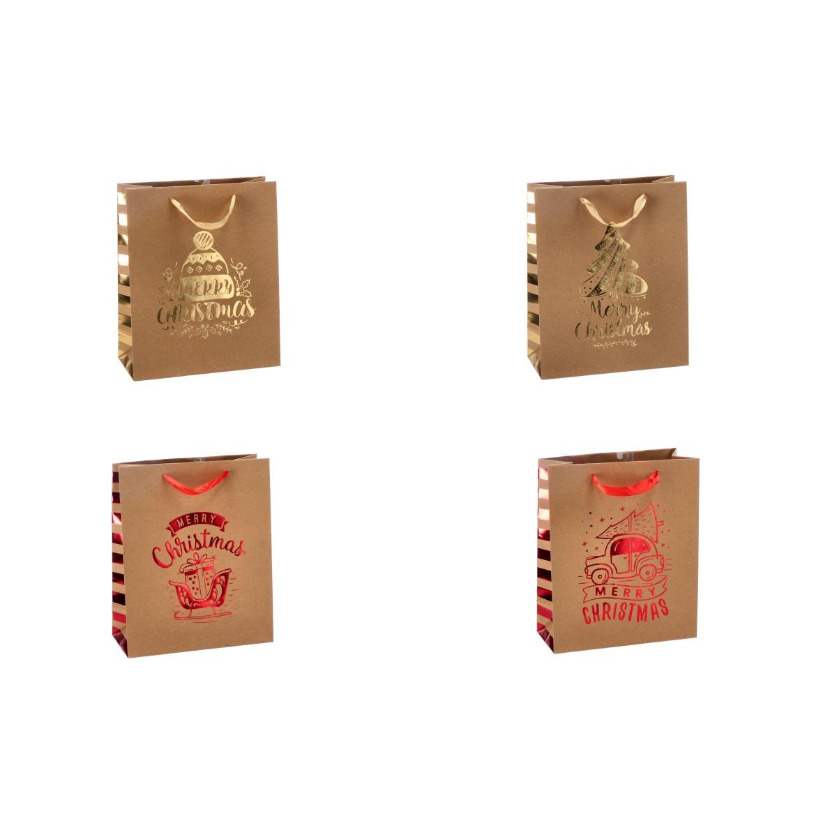 Borsa in carta a4d nat cm26x12xh32