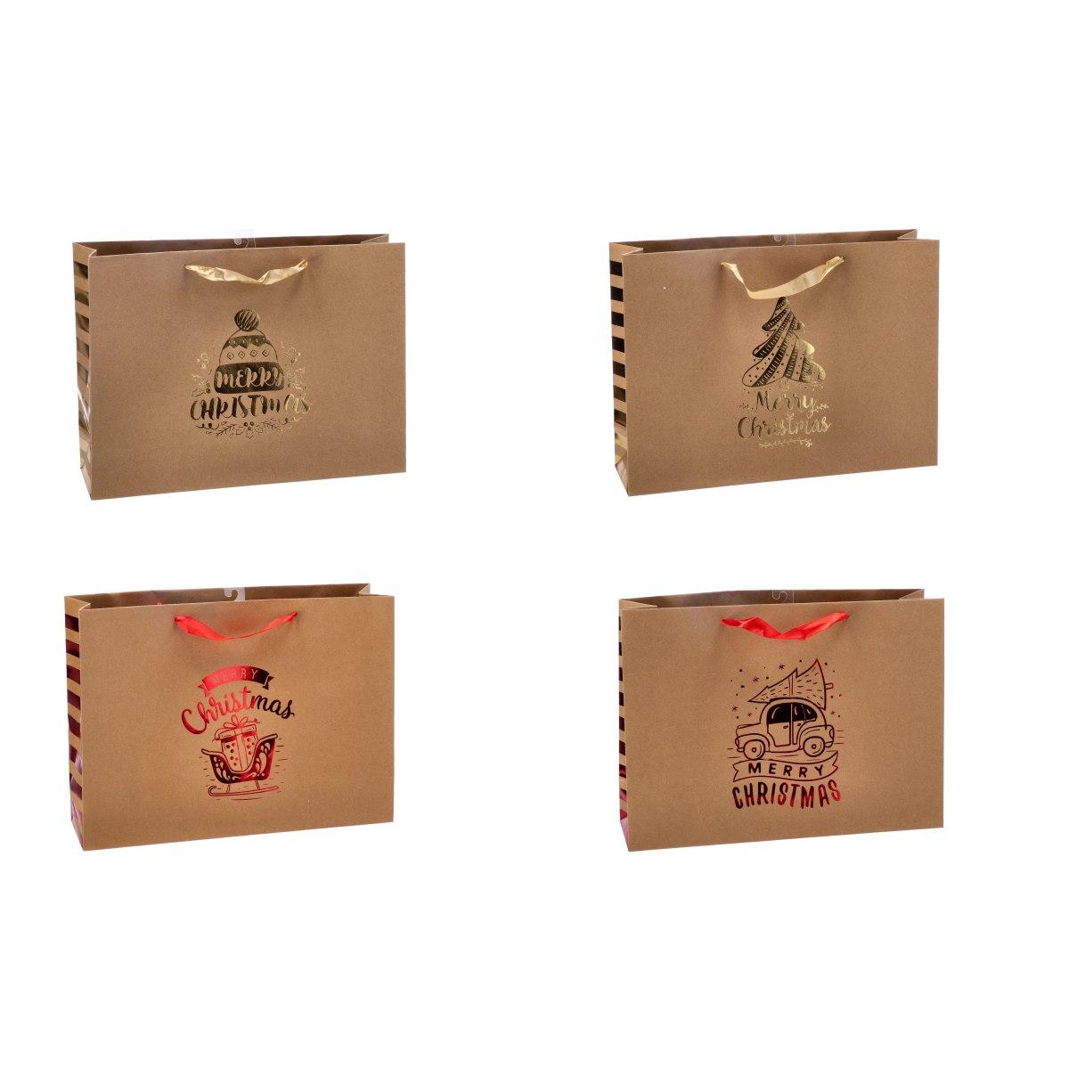 Borsa in carta a4d nat cm42x12xh31