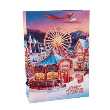 Borsa in carta a4d nat cm50x20xh70