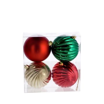 S/4 palline nat ass3col diam10