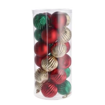 S/24 palline nat ass3col diam6