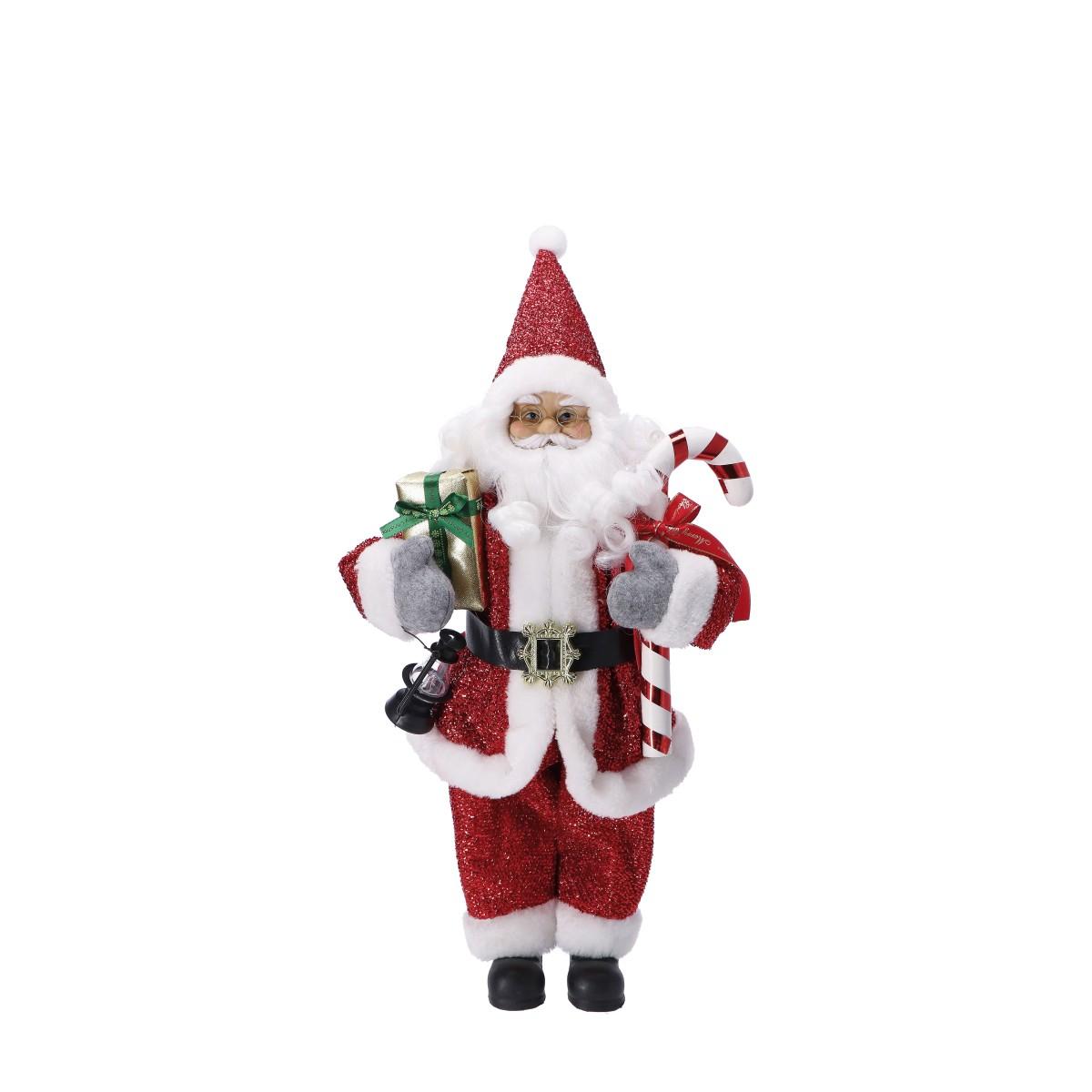Babbo natale plast cm25x15xh45