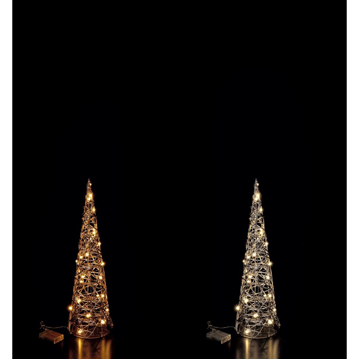 Albero fe+pvc 20led a2c nat d12xh40
