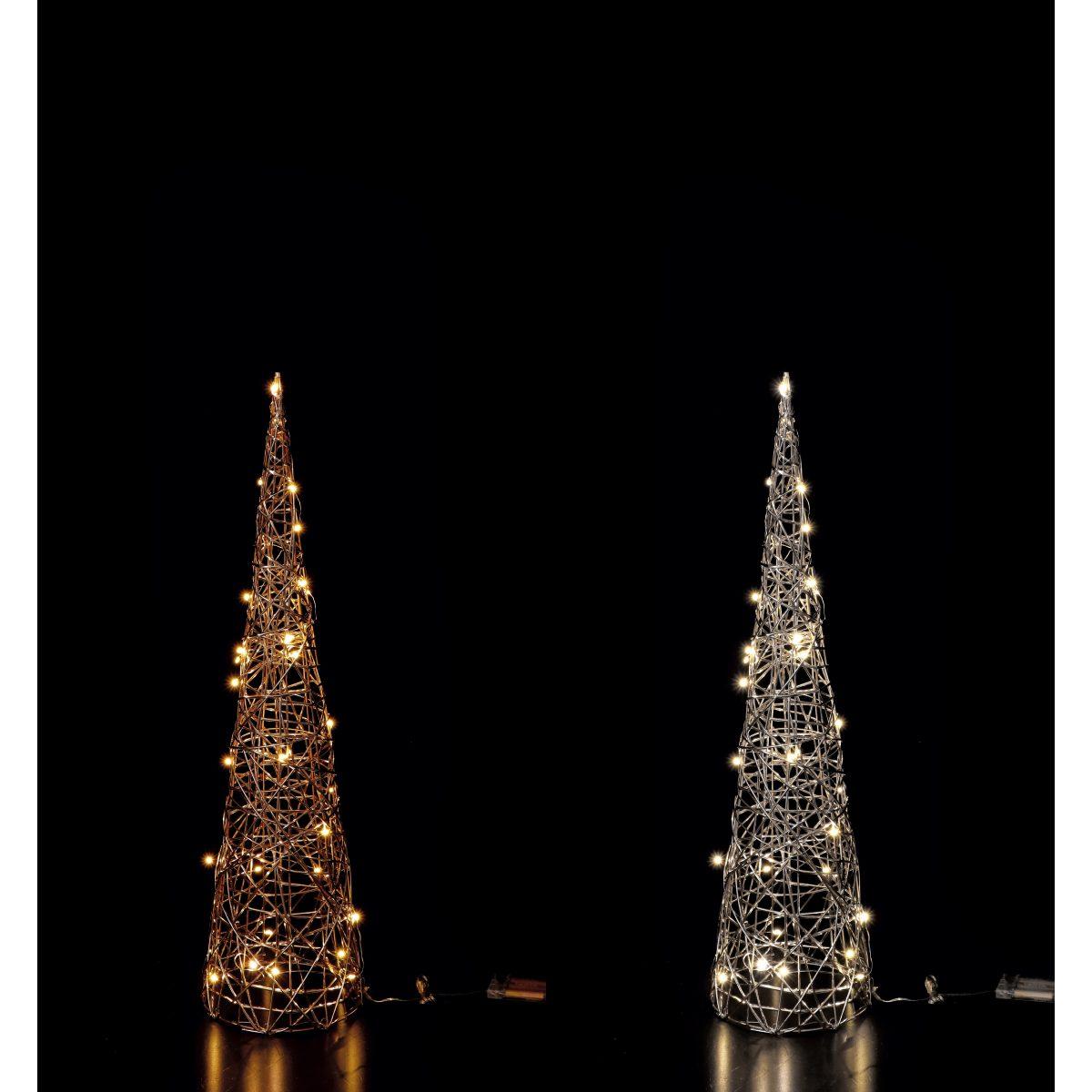 Albero fe+pvc 40led a2c nat d20xh80