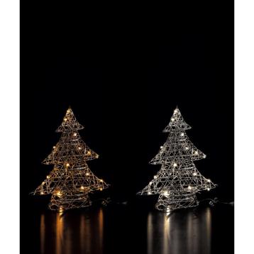 Albero fe+pvc 20led a2c nat 32x8x40