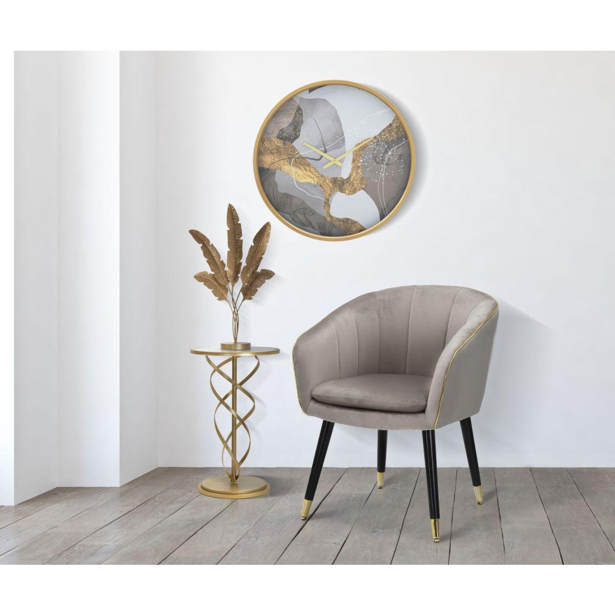 Tavolinetto glam spiral cm Ø 38x61,5