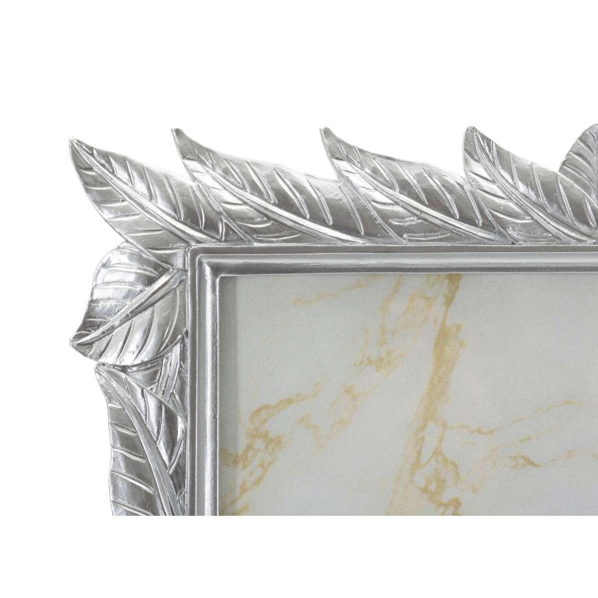 Cornice leavy silver cm 27x2x32,3 (misura interna cm 20x25) min 2<br>