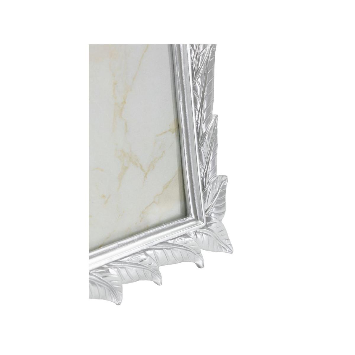 Cornice leavy silver cm 27x2x32,3 (misura interna cm 20x25) min 2<br>