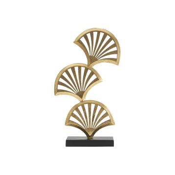 Scultura foglia triply cm 23,5x10x44