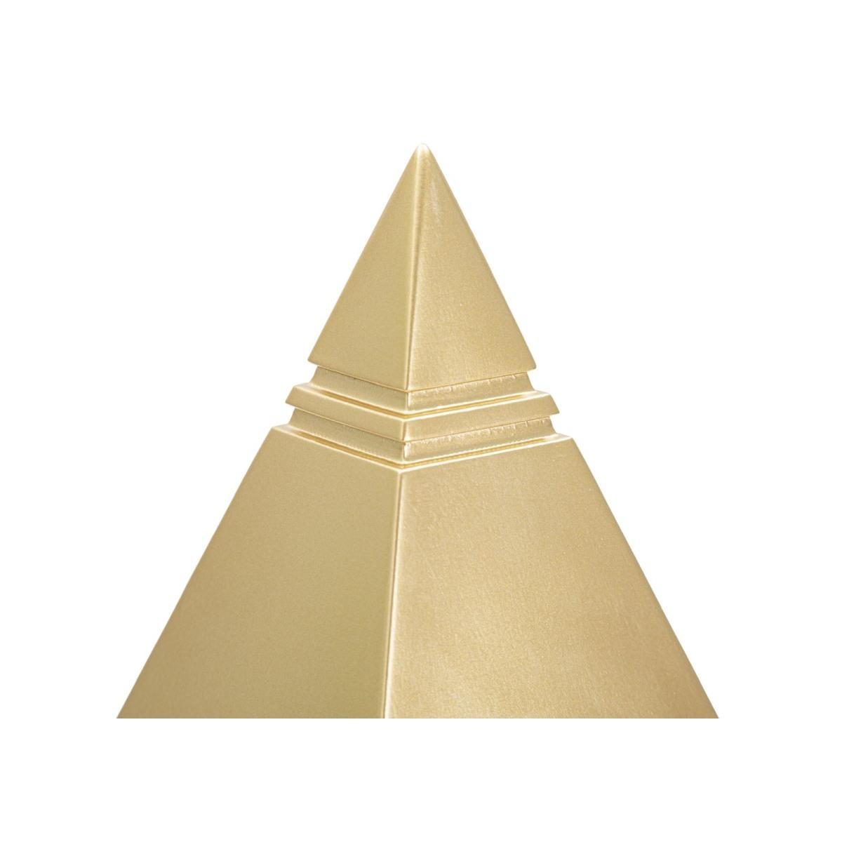 Piramide gold cm 11,5x11,5x15,5 min 2