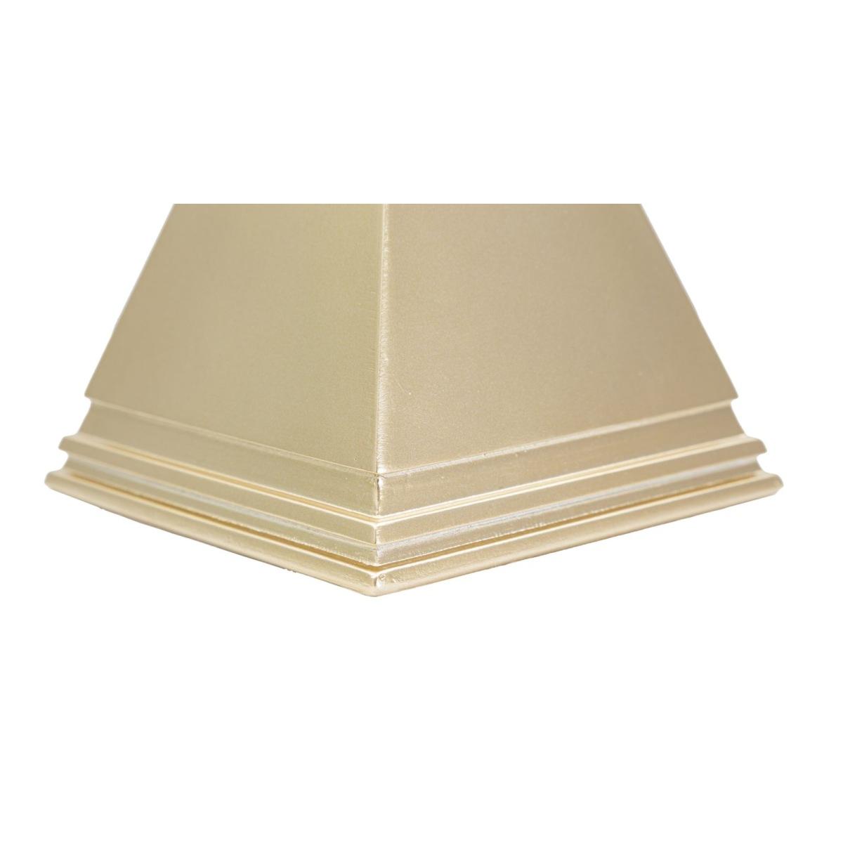Piramide gold cm 11,5x11,5x15,5 min 2
