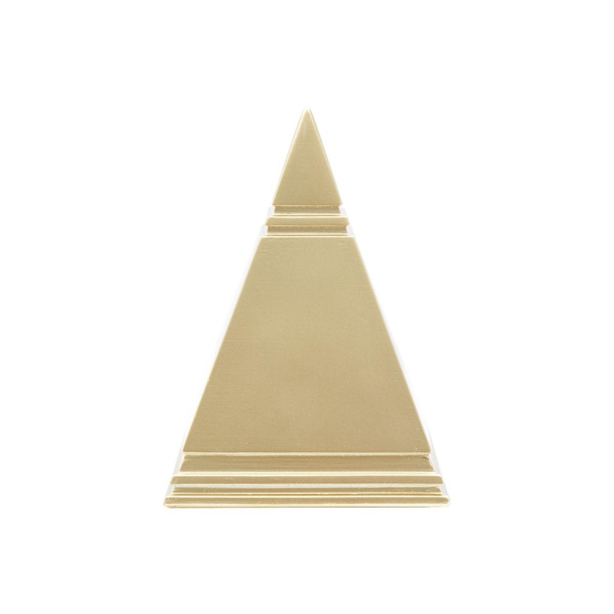 Piramide gold cm 11,5x11,5x15,5 min 2