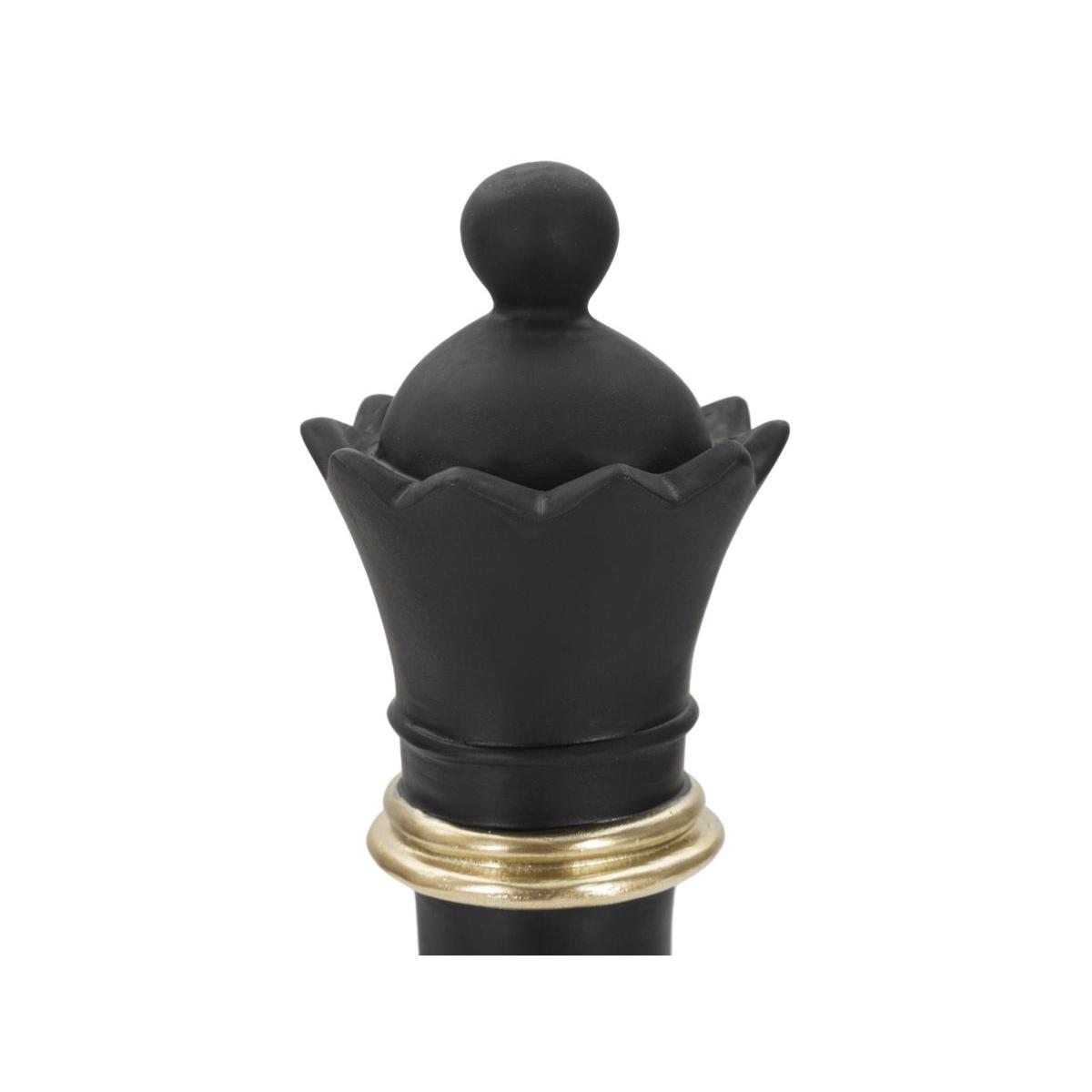 Regina nera e oro cm Ø 9x25,5 min 2