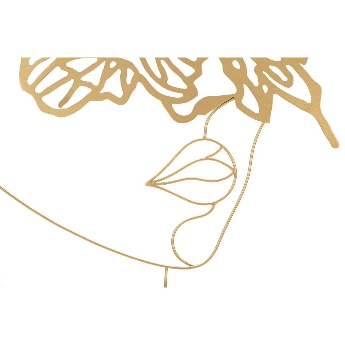 Pannello in ferro gold face cm 60x1x80