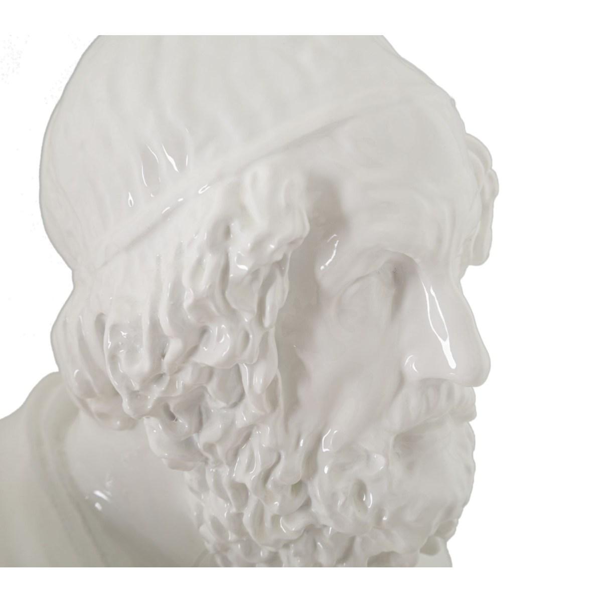 Scultura saggio cm 12,9x12,5x25<br>