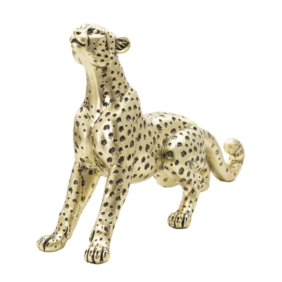 Leopardo points seduto cm 33x7,7x19,5<br>