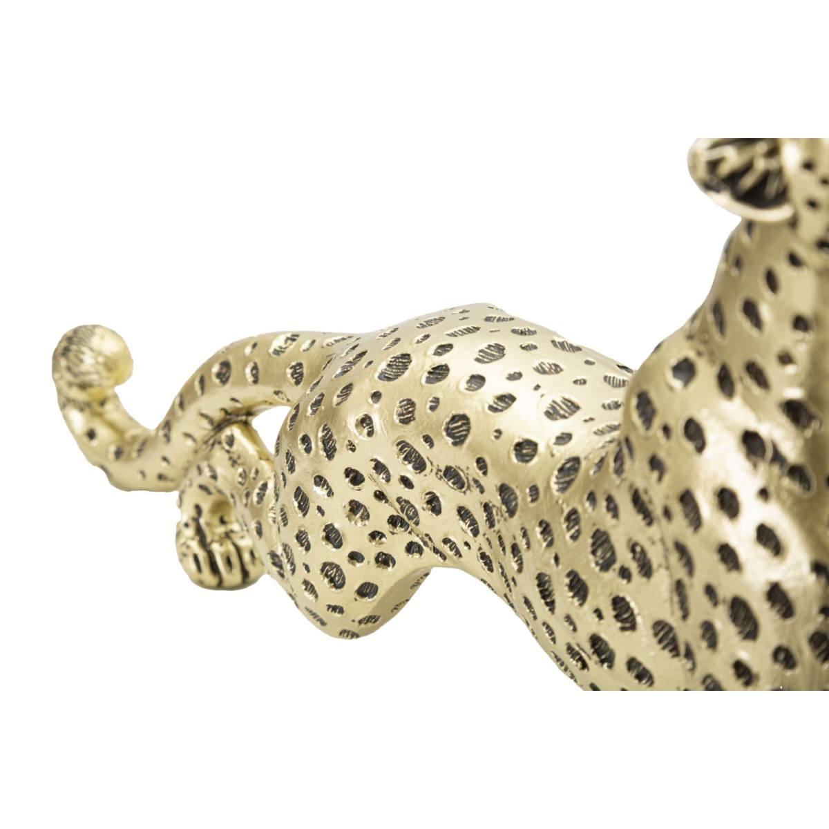 Leopardo points seduto cm 33x7,7x19,5<br>