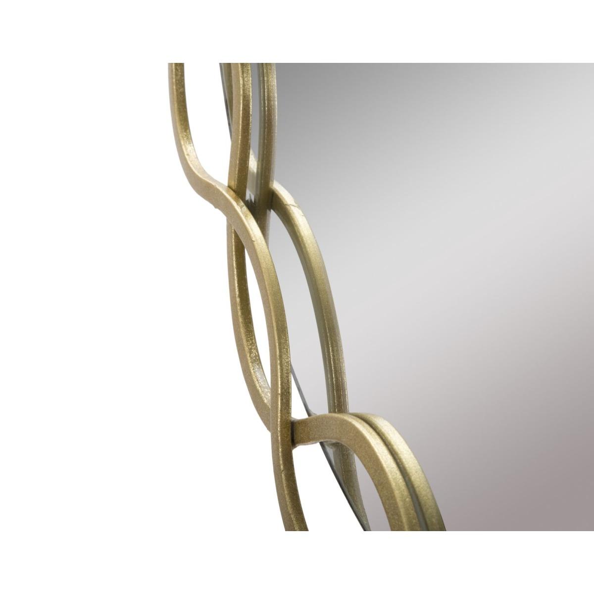 Specchio eleonor cm 73,5x2x72 (misura specchio cm Ø 66)