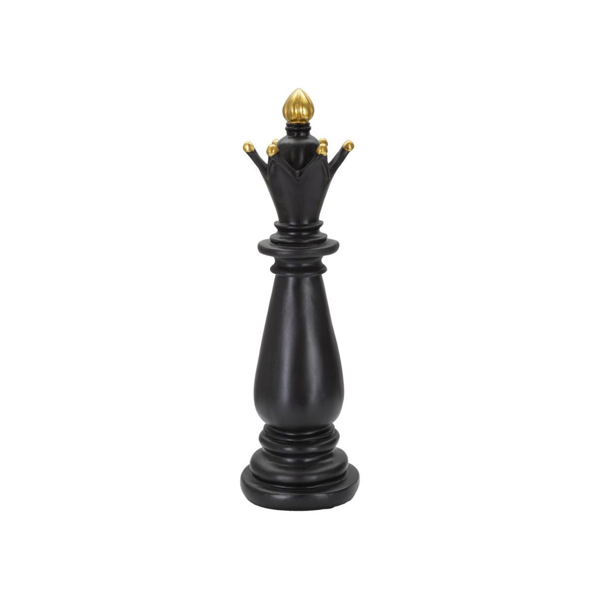 Alfiere nero e oro cm Ø 12,5x38,5