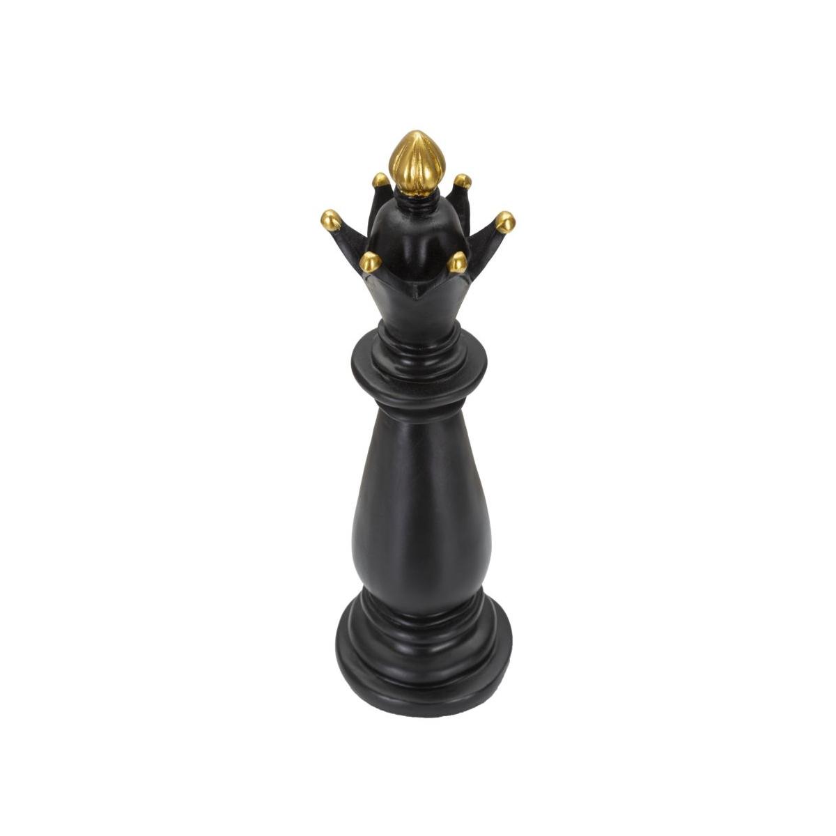 Alfiere nero e oro cm Ø 12,5x38,5