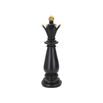 Alfiere nero e oro cm Ø 12,5x38,5