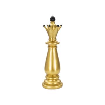 Alfiere oro e nero cm Ø 12,5x38,5