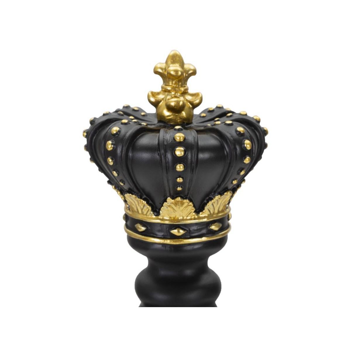 Re nero e oro cm Ø 13x40,5
