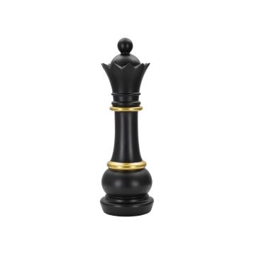 Regina nero e oro cm Ø 15x50