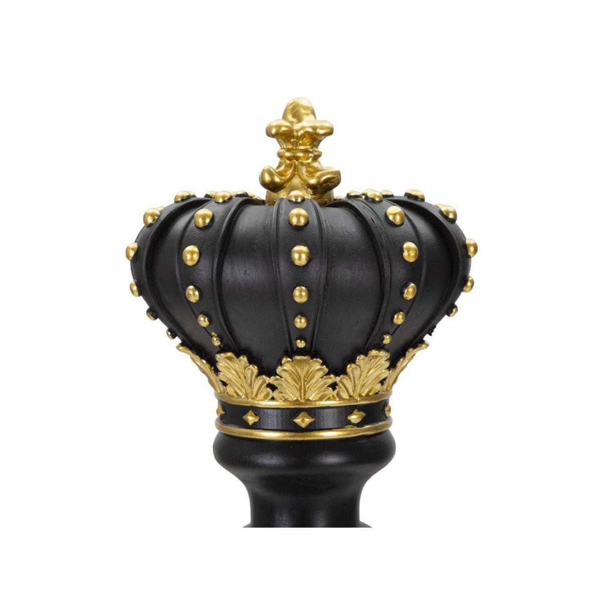 Re nero e oro cm Ø 14x50
