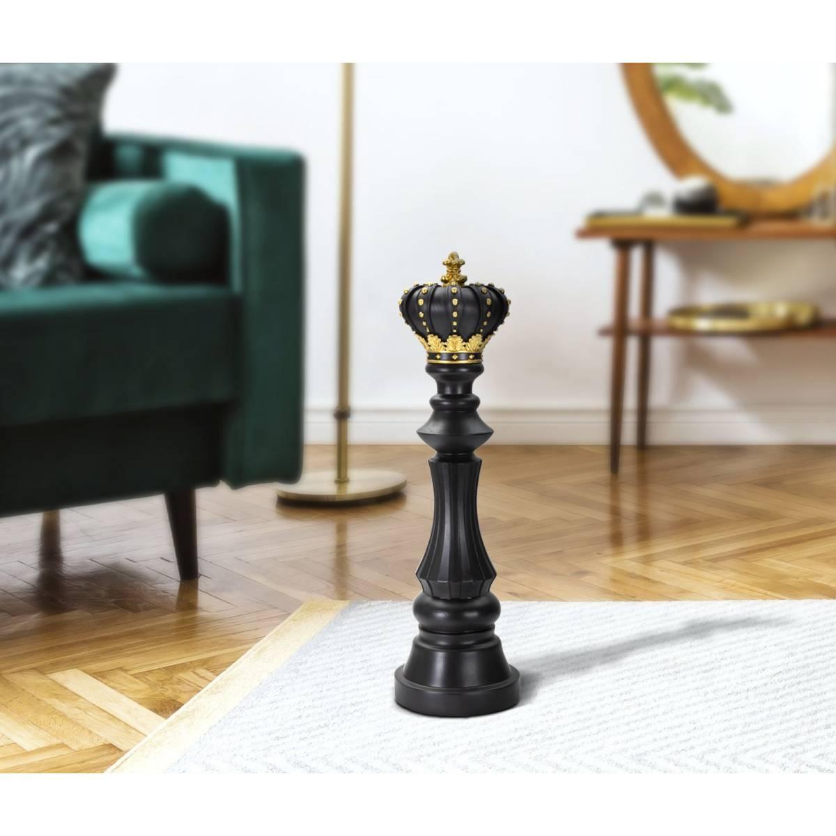 Re nero e oro cm Ø 14x50