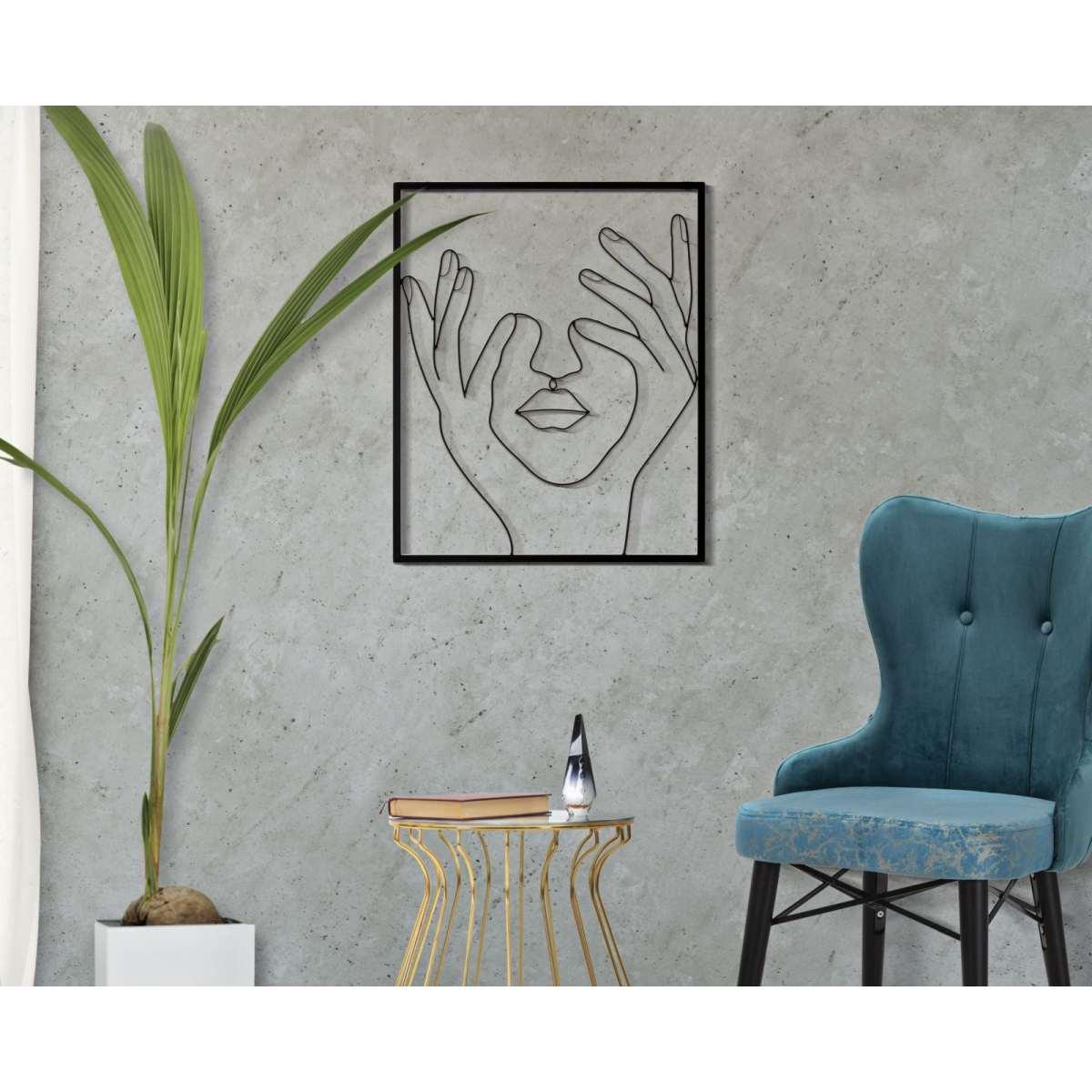 Pannello in ferro simply face cm 50,5x1,3x61