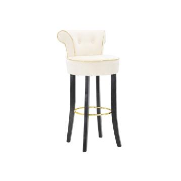 Sgabello bar luxy crema cm 46x48x96 (altezza seduta 75cm)
