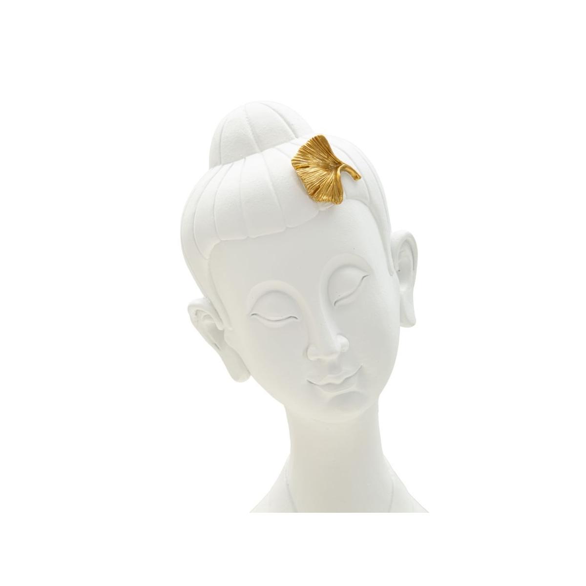 Testa buddha -a- cm 21,5x16x35