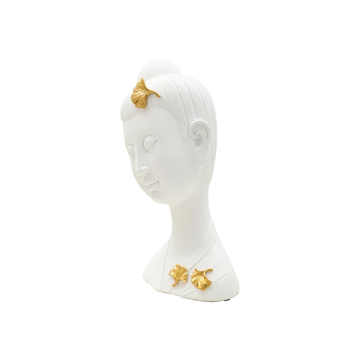 Testa buddha -a- cm 21,5x16x35