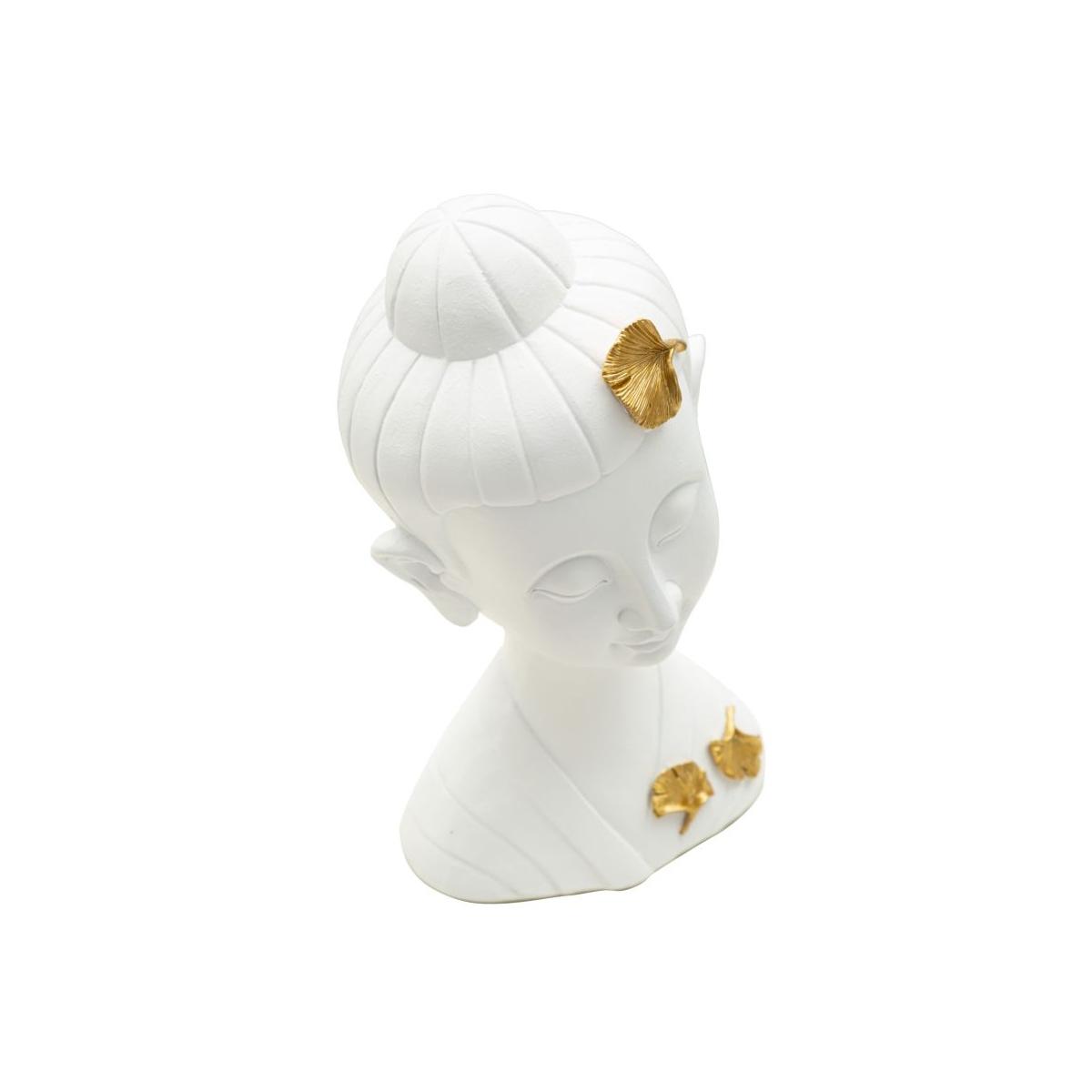 Testa buddha -a- cm 21,5x16x35