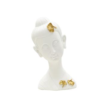 Testa buddha -a- cm 21,5x16x35