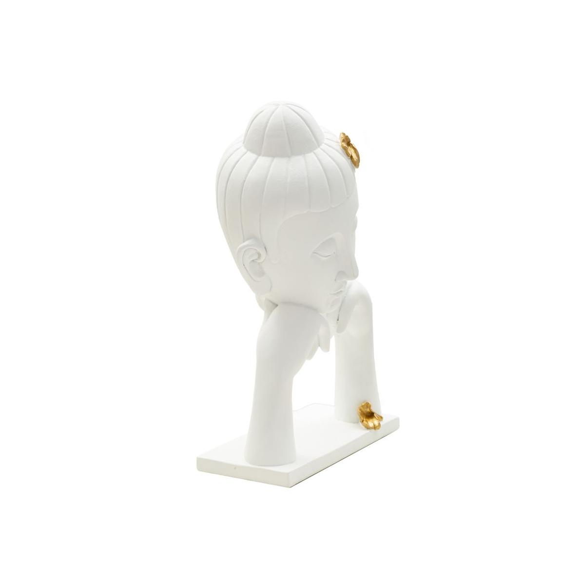 Testa buddha -b- cm 21,5x13x36