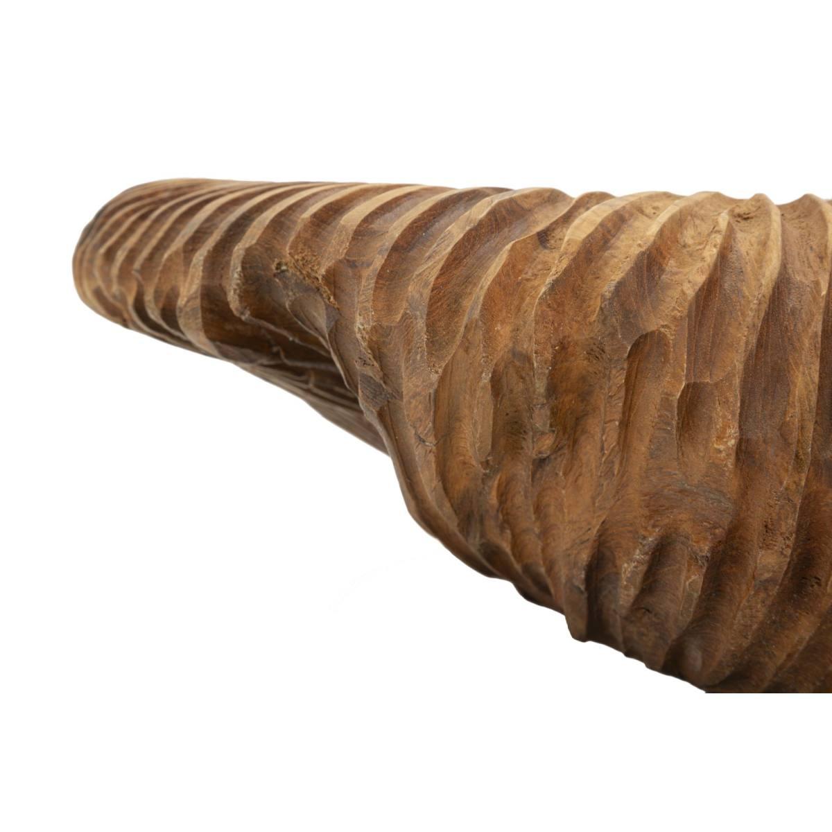 S/tasche garit in teak ric. cm 37x40x16 (pezzi unici - non rip. in serie)